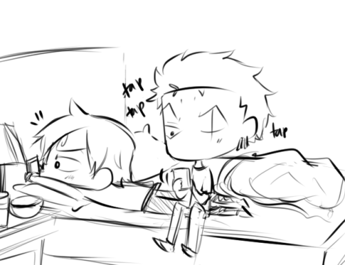 ask-themarimo: ask-sanji://////// Just doing smoochie photos with the bf