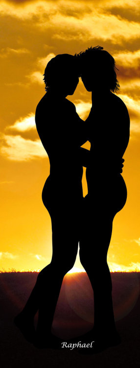 glamboyl:  I want to hold you in my arms forever. Photo Manipulation by Raphael. 