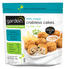 veganfoody:  Some of my favorite vegan products!Gardein Crabless CakesGardein Crispy Chick’n Pocket packed with kale, barley &amp; sundried tomatoesEarth Balance Vegan Aged White Cheddar Flavor PuffsFollow Your Heart Fiesta Blend ShredsParma Vegan