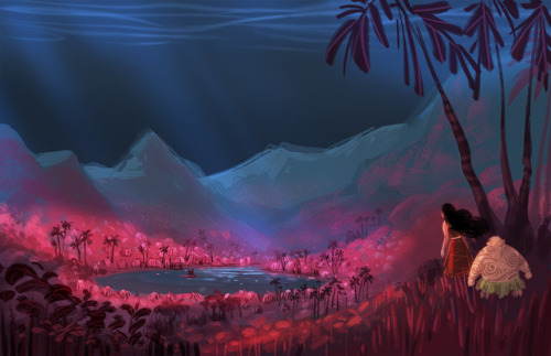 fawnv:I got to do some visual development for Moana back in 2012. It was the first time I’ve ever wo