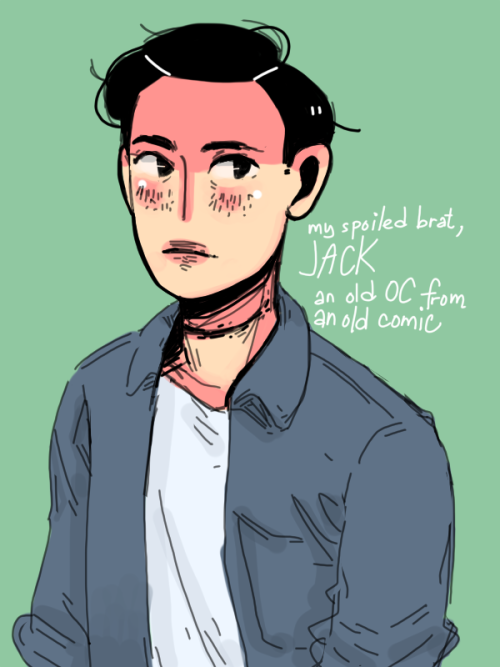 Doodle dump:My PaintBerri Meet the ArtistJack from my old webcomic, The Dog Days of Jack & JillH