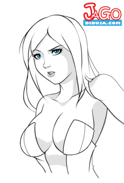 jagosjunk:Emma Frost Sketch