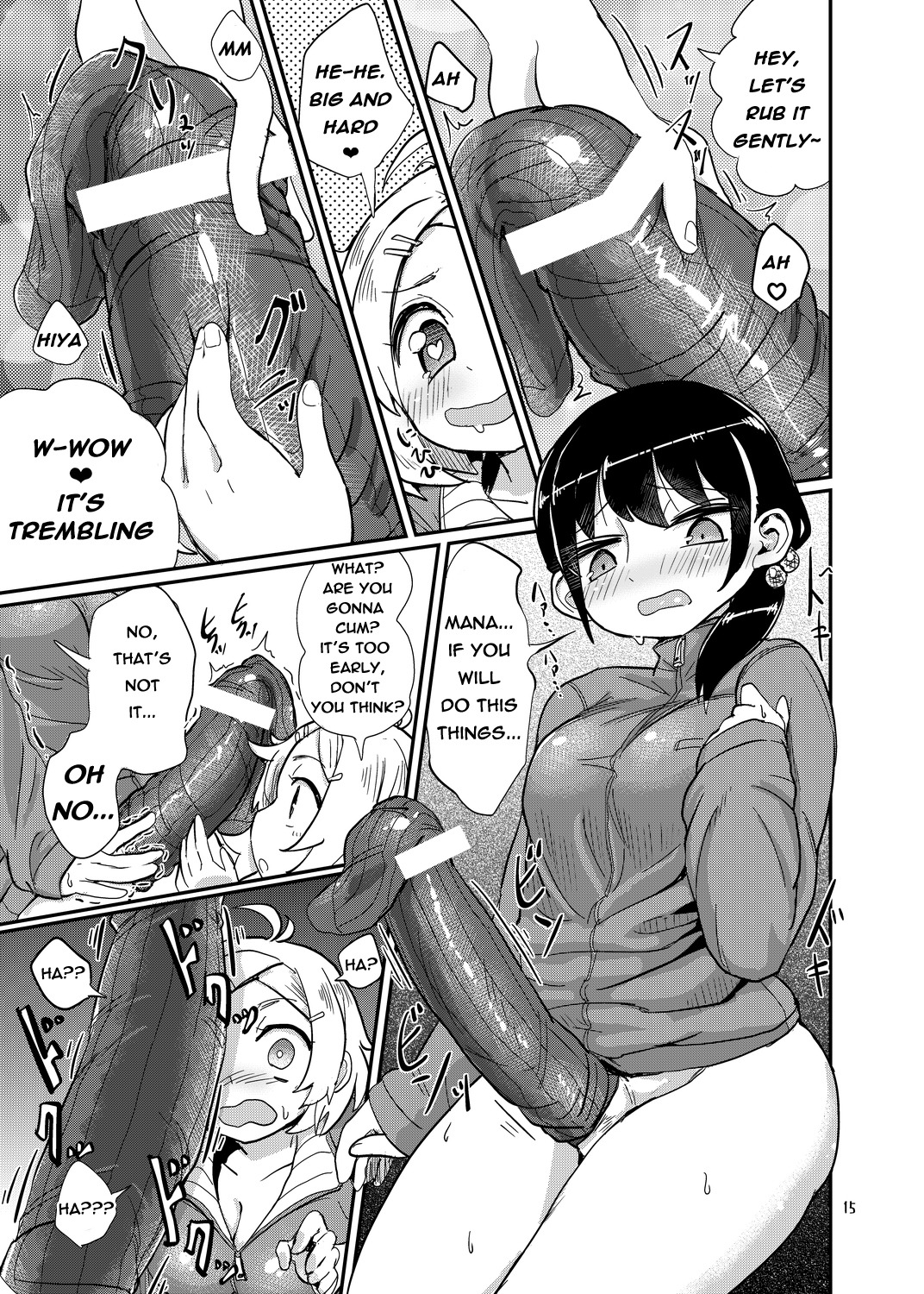 lightninglarz57:  Massive cock futa comic part 2 (manga form) 