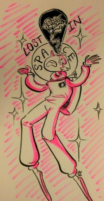 valetparker:  I’m trying to catch up to inktober have a space pearl.  