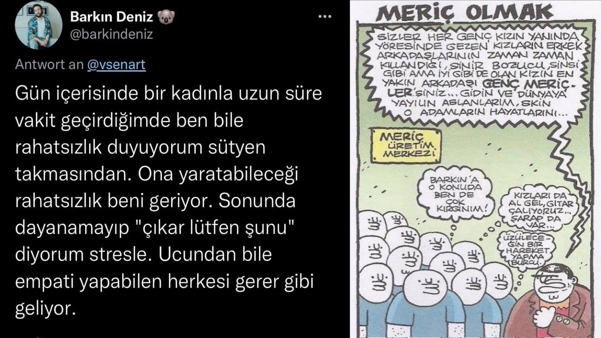 Barkın'a o konuda ben de...