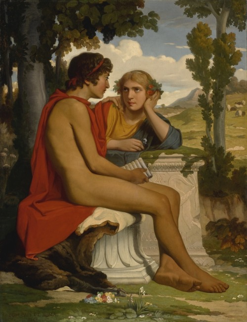 Dominique Louis PapetyDaphnis and Chloe, 1843