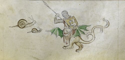 sinbadism: pinkoscalawag:   sinbadism:  lizardywizard:  curdlemilkstealbabies:  prettykikimora:  alien-boobs:  prettykikimora:  apparently modern medieval scholars have no solid idea why there’s so many old paintings of knights fighting snails.  Like