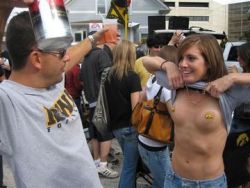 collegeamateurs2:  University of Iowa Hawkeyes Sticker Nipples