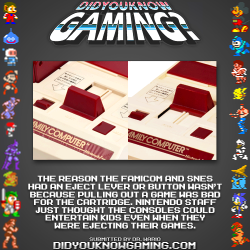 didyouknowgaming:  Super Nintendo and Famicom.  http://www.glitterberri.com/developer-interviews/how-the-famicom-was-born/synonymous-with-the-domestic-game-console/  Nintendo, treating you like retards so they can feel intelligent.