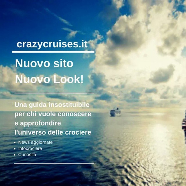 #nuovosito #newlook #crazycruises