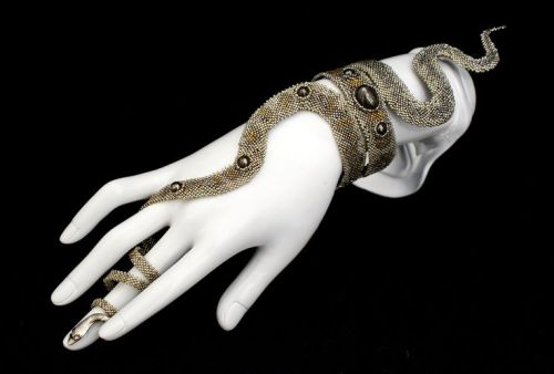 deitycouture: Tatiana Van Iten bracelet for Amunet – female aspect of the Egyptian primordial concep