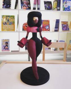 nooreekim:  My garnet piece will be a part of the CN show happening @gallerynucleus Oct 31st! Come and check it out!! 