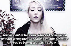 lumos5001:  zteph-deactivated20200818: Signs You Might Be Obsessed With A TV Show