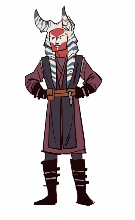 nikolaspascal:what if Anakin was a Togruta?