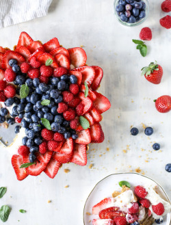 Fullcravings:  No Bake Cheesecake Triple Berry Tart  Like This Blog? Visit My Home