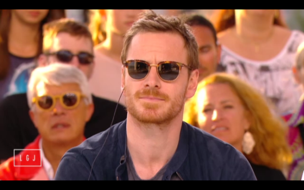 browngirlslovefassy:  Michael Fassbender Looking Fine As Hell On Le Grand Journal