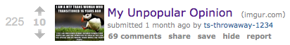 on /r/traaaaaaannnnnnnnnnsim not gonna link the actual thread but just know that the most comments i