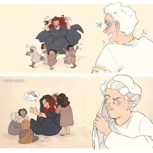 thegoodomensdumpster: aiwa-sensei:  Anthony being naturally good with kids is so soft, help. Set of 