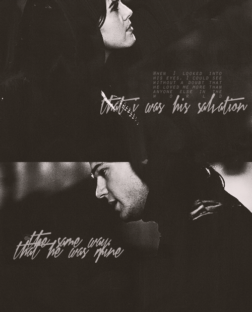 heroesandpowers:   When I looked into his eyes, I could see without a doubt that
