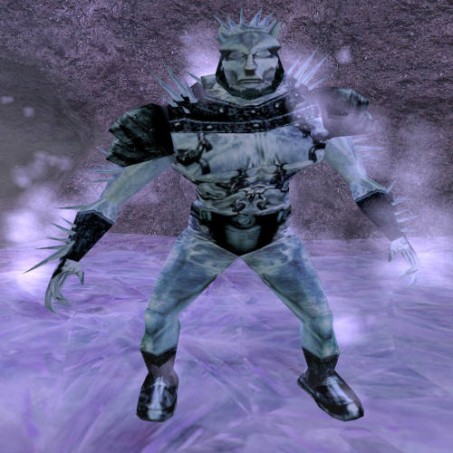 uesp:uesp:Pictured: The Frost Atronach, grimacing harder with each appearance in a main series game.