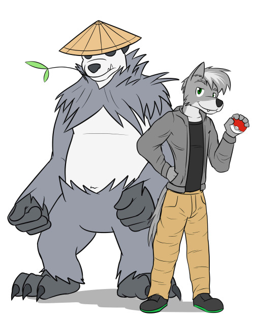 XXX Raffle Request - Jadefire and Pangoro photo