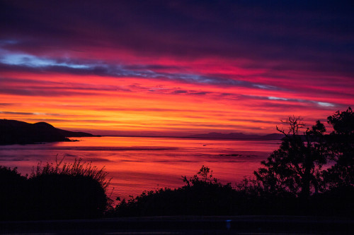 New Zealand sunset by David Alderman