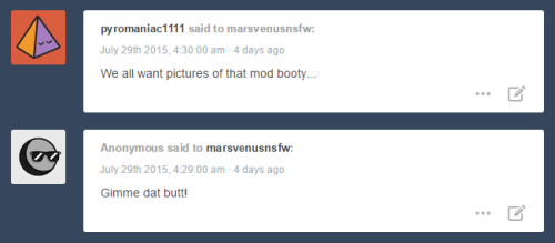 marsvenusnsfw:  “I-is this a good picture?”   x: