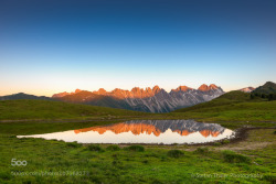 random-photos-x:  Night in the Alps by thalerst.