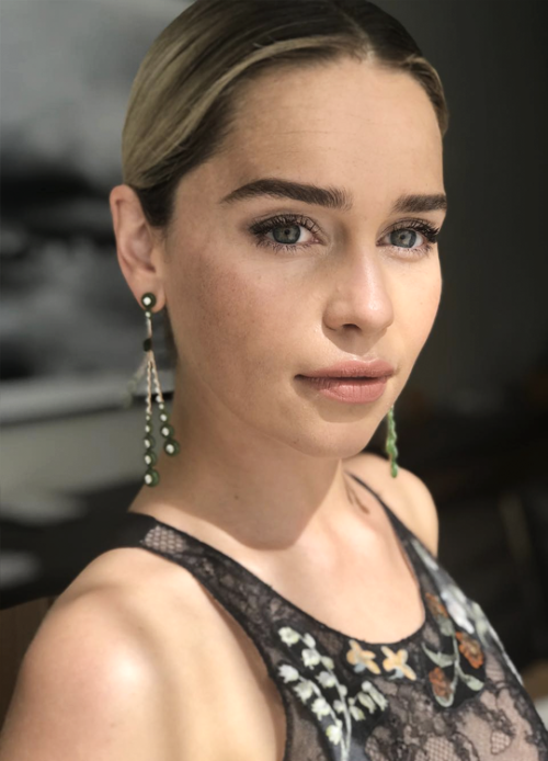 daenerys-stormborn: Emilia Clarke at the 70th Primetime Emmy Awards | September 17th 2018