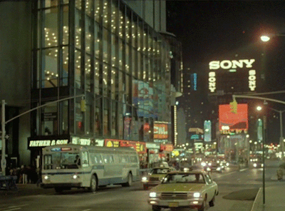 yodaprod:80s Times Square&rsquo;s night atmosphereSource : The Kino library
