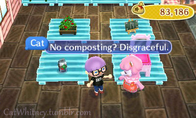 sunnythetragic-clown:   catwhitney:  So today I was a hipster in Animal Crossing