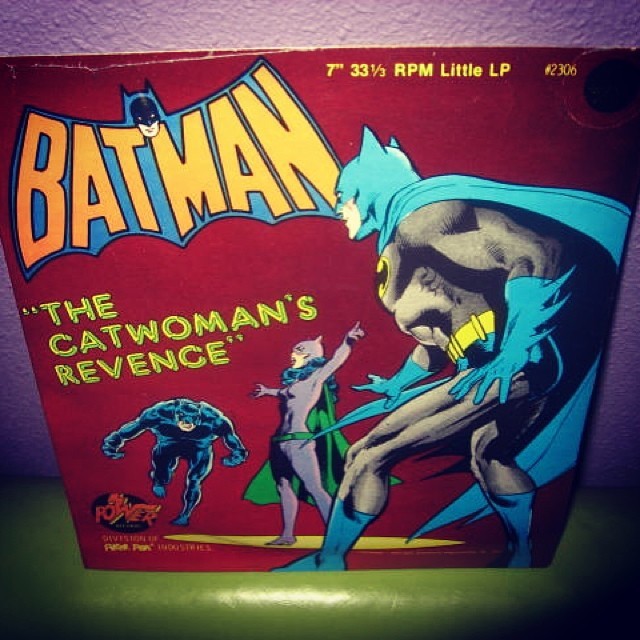 justcoolrecords:  Another #superheroes classic just landed! #vinyl #records #45s
