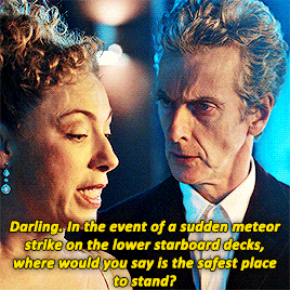 The Doctor And River Song + Being A Besotted Old Married Couple