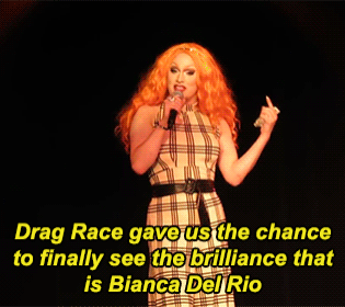 scatterthetwinks:  biancahaylock:  This warms my heart (x)   QUEENS SUPPORTING QUEENS