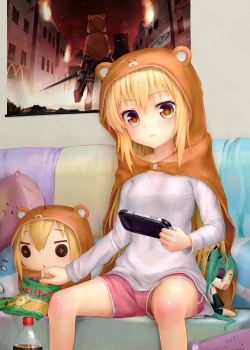 twin-tailed:  Umaru Doma by aki99