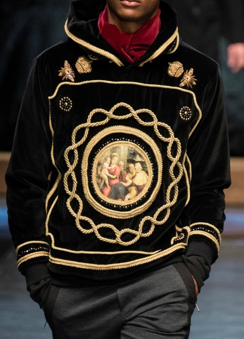 jewmingle:  salntlaurent:  Dolce & Gabbana AW15  ahem.. aw16 