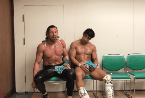 kennyisanomega:  Some Kenny Omega reactions. porn pictures