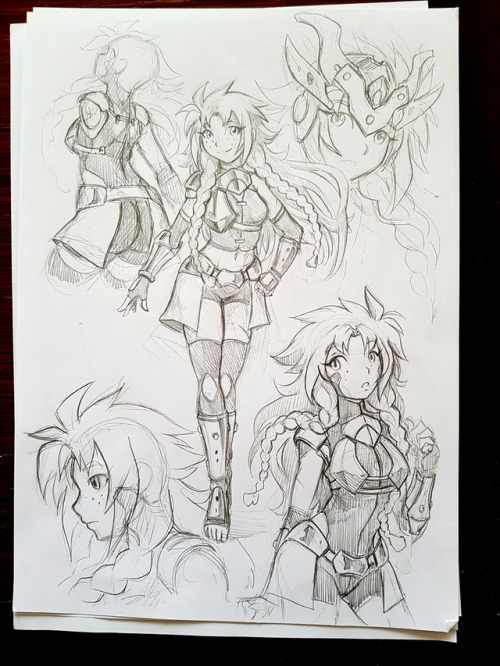 Some sketches I forgot to upload here! And yeah I very bad at taking photos.