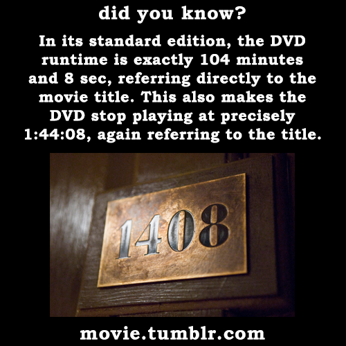 Porn movie:  1408 (2007) facts | More movie facts photos