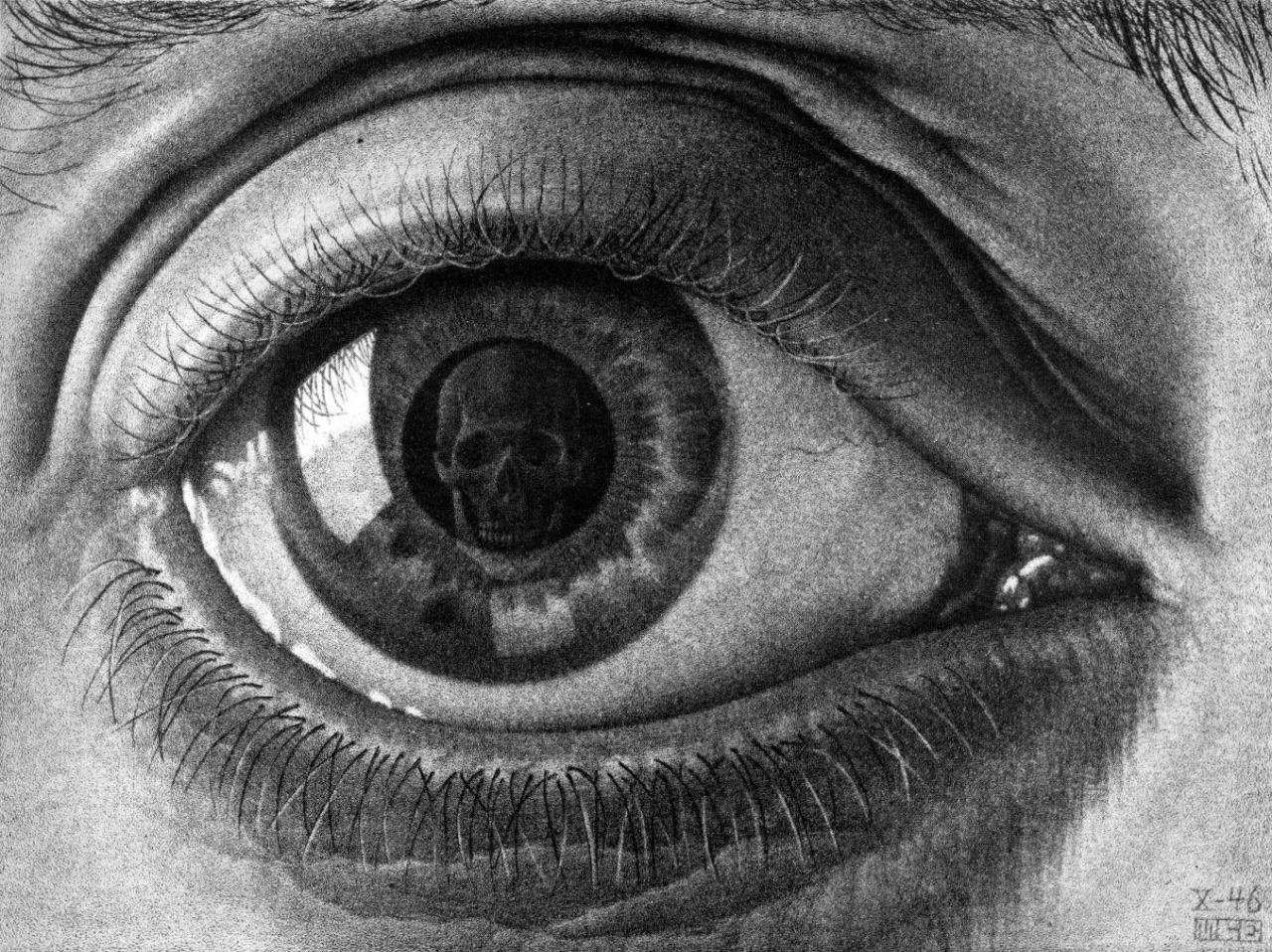 hushaby:
“ M. C. Escher – Eye | Anthony Lawlor Blog
”