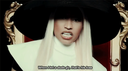 lovefeedsme:  Say it nicki. 