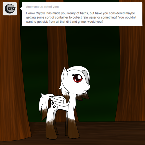 askpawprints:  Pawprints:…At least I’m all clean now. ((Sorry about the black