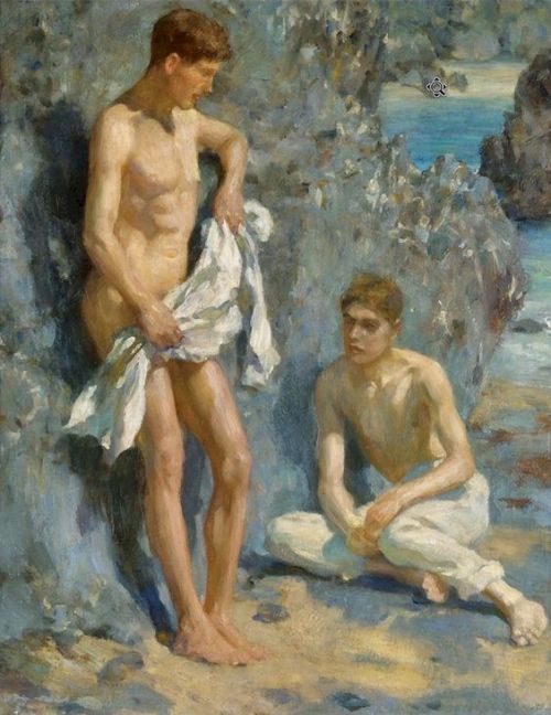 classical-gentry:  After the Bathe Henry