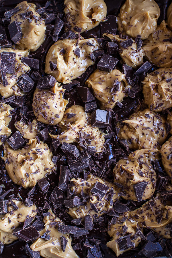 nom-food:The very best peanut butter cup fudge brownies