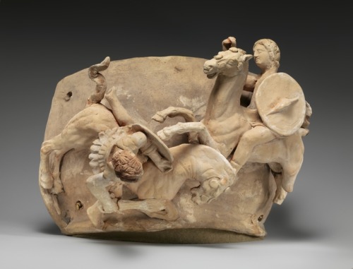 met-greekroman-art:Terracotta relief probably from a funnel vase, Metropolitan Museum of Art: Greek 
