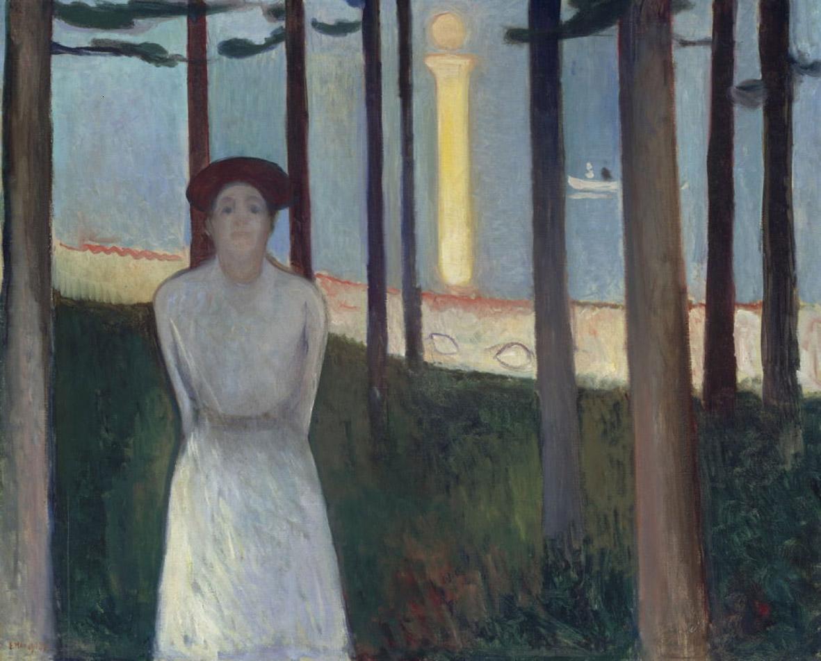 Edvard Munch (Løten 1863 - Oslo 1944), Summer night&rsquo;s dream (The Voice),