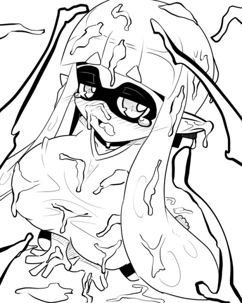 hentai-leaf:More Inkling Girl from Splatoon, by various artists.