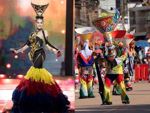 Miss Grand Thailand, 2016. Each contestant represents a province of Thailand. (Photo collages and in