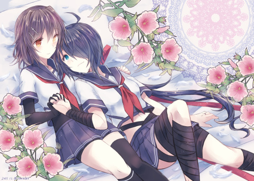 yurimother:  Original: お姉ちゃんと添い寝し隊Artist: 南瓜とるて◆2日目東M21a 