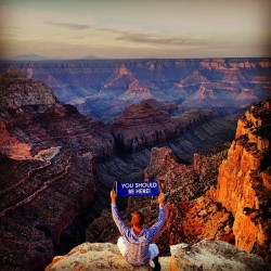 wheredoyoutravel:  I can’t wait to see this sight again! by keithwebb00 // via Instagram http://instagram.com/p/gY1LU8jd8r/  Debating whether I should go to Vegas or the Grand Canyon for my birthday. I&rsquo;ve never been to the Grand Canyon.